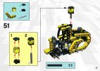 Notice / Instructions de Montage - LEGO - 8453 - Front End Loader: Page 45