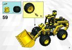 Notice / Instructions de Montage - LEGO - 8453 - Front End Loader: Page 57