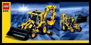 Notice / Instructions de Montage - LEGO - 8455 - Back-hoe Loader: Page 1