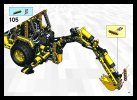 Notice / Instructions de Montage - LEGO - 8455 - Back-hoe Loader: Page 119