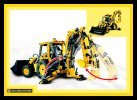 Notice / Instructions de Montage - LEGO - 8455 - Back-hoe Loader: Page 122