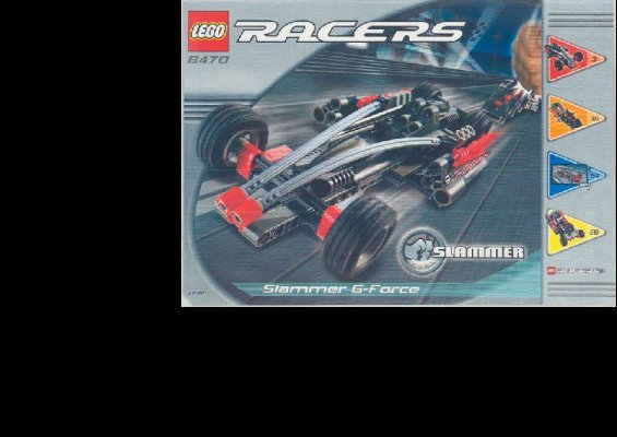 Notice / Instructions de Montage - LEGO - 8470 - Slammer G-Force: Page 1