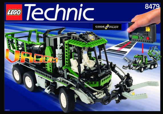 Notice / Instructions de Montage - LEGO - 8479 - Barcode Truck: Page 1