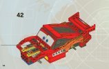 Notice / Instructions de Montage - LEGO - 8484 - Ultimate Build Lightning McQueen: Page 58