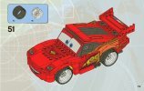 Notice / Instructions de Montage - LEGO - 8484 - Ultimate Build Lightning McQueen: Page 75