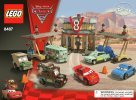 Notice / Instructions de Montage - LEGO - Cars - 8487 - Le café V8 de Flo: Page 1