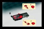 Notice / Instructions de Montage - LEGO - 8493 - Red Ace: Page 8