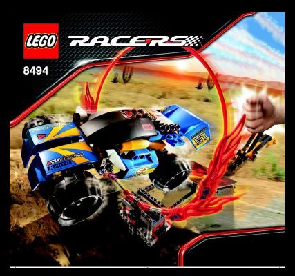 Notice / Instructions de Montage - LEGO - 8494 - Ring of Fire: Page 1