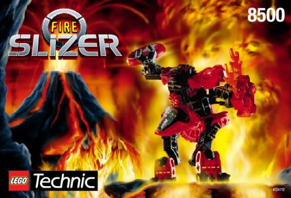 Notice / Instructions de Montage - LEGO - 8500 - Fire Slizer: Page 1