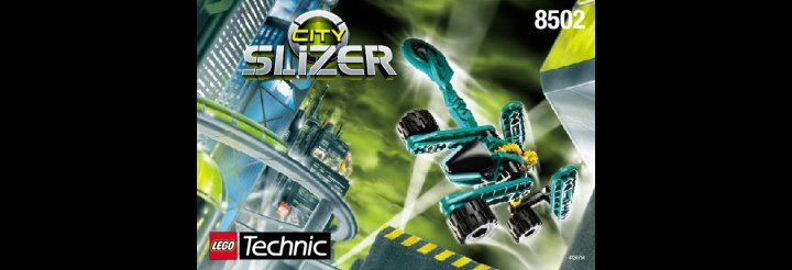 Notice / Instructions de Montage - LEGO - 8502 - City Slizer: Page 1