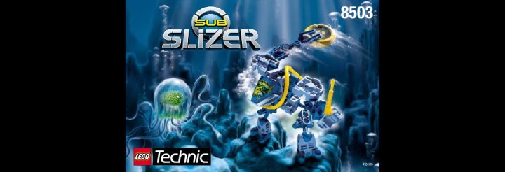 Notice / Instructions de Montage - LEGO - 8503 - Sub Slizer: Page 1