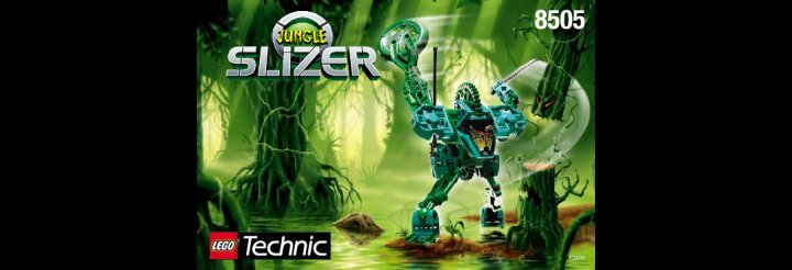 Notice / Instructions de Montage - LEGO - 8505 - Jungle Slizer: Page 1