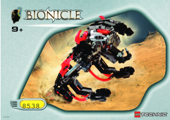 Notice / Instructions de Montage - LEGO - 8538 - Muaka & Kane-ra: Page 1