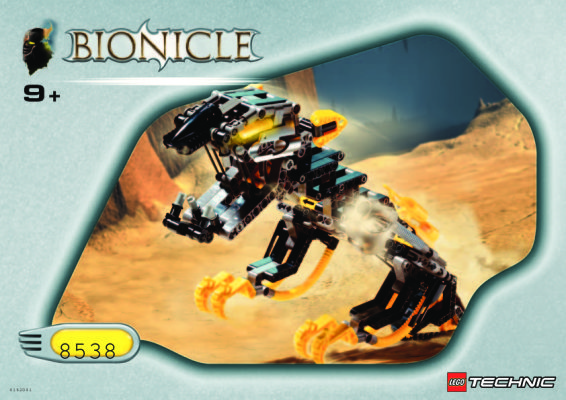 Notice / Instructions de Montage - LEGO - 8538 - Muaka & Kane-ra: Page 1