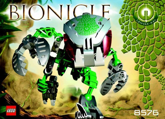 Notice / Instructions de Montage - LEGO - 8576 - Lehvak-Kal: Page 1