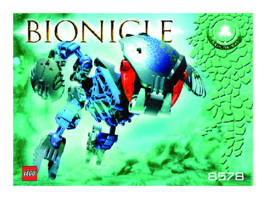 Notice / Instructions de Montage - LEGO - 8578 - Gahlok-Kal: Page 1