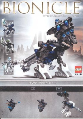 Notice / Instructions de Montage - LEGO - 8612 - Ehrye: Page 1