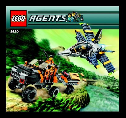 Notice / Instructions de Montage - LEGO - 8630 - Gold Hunt: Page 1