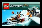 Notice / Instructions de Montage - LEGO - 8631 - Jetpack Pursuit: Page 1