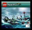 Notice / Instructions de Montage - LEGO - 8633 - Speedboat Rescue: Page 1