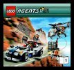 Notice / Instructions de Montage - LEGO - 8634 - Turbocar Chase: Page 1