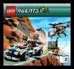 Notice / Instructions de Montage - LEGO - 8634 - Turbocar Chase: Page 1