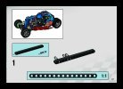 Notice / Instructions de Montage - LEGO - 8645 - Muscle Slammer Bike: Page 47