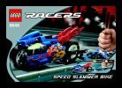 Notice / Instructions de Montage - LEGO - 8646 - Speed Slammer Bike: Page 1