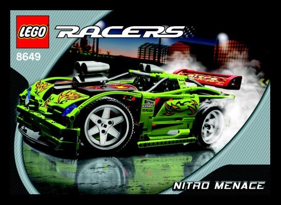 Notice / Instructions de Montage - LEGO - 8649 - Nitro Menace: Page 1