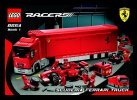 Notice / Instructions de Montage - LEGO - 8654 - Ferrari F1 Team Truck: Page 1