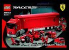 Notice / Instructions de Montage - LEGO - 8654 - Ferrari F1 Team Truck: Page 1