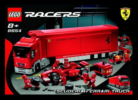 Notice / Instructions de Montage - LEGO - 8654 - Ferrari F1 Team Truck: Page 1