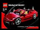 Notice / Instructions de Montage - LEGO - 8671 - Ferrari F430 Spider 1:17: Page 1