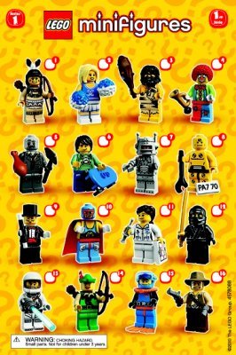 Notice / Instructions de Montage - LEGO - Minifigures - 8683 - LEGO® Minifigures: Page 1