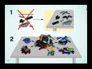 Notice / Instructions de Montage - LEGO - 8686 - Toa Lewa: Page 2