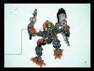 Notice / Instructions de Montage - LEGO - 8687 - Toa Pohatu: Page 17