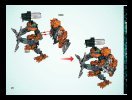 Notice / Instructions de Montage - LEGO - 8687 - Toa Pohatu: Page 20