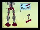 Notice / Instructions de Montage - LEGO - 8689 - Toa Tahu: Page 8