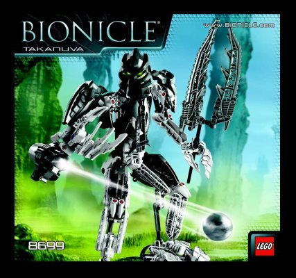 Notice / Instructions de Montage - LEGO - 8699 - Takanuva: Page 1