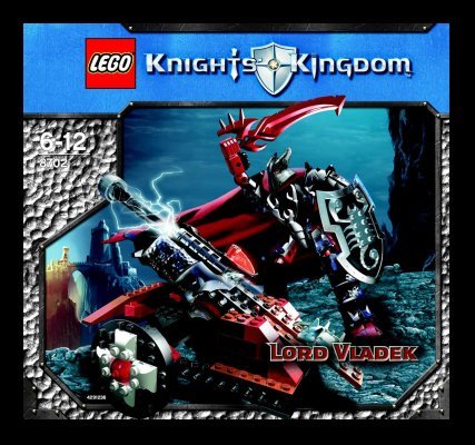 Notice / Instructions de Montage - LEGO - 8702 - Lord Vladek: Page 1