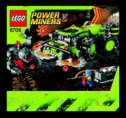 Notice / Instructions de Montage - LEGO - 8708 - Cave Crusher: Page 1