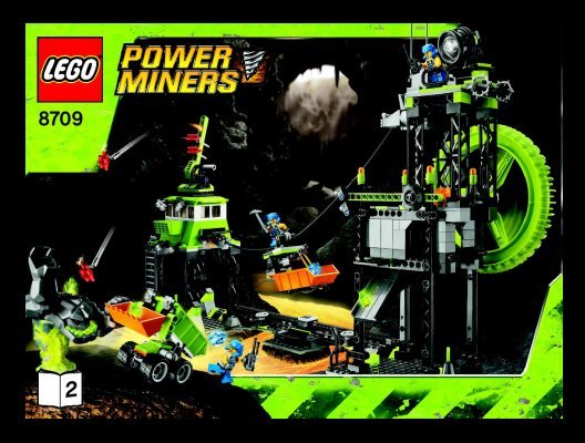 Notice / Instructions de Montage - LEGO - 8709 - Underground Mining Station: Page 1