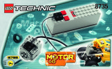 Notice / Instructions de Montage - LEGO - 8735 - Motor Set, 9 volt: Page 1