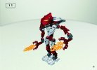 Notice / Instructions de Montage - LEGO - 8736 - Toa Vakama Hordika: Page 15