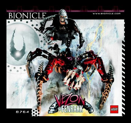 Notice / Instructions de Montage - LEGO - 8764 - Vezon & Fenrakk: Page 1