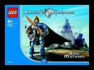 Notice / Instructions de Montage - LEGO - 8790 - King Mathias: Page 1