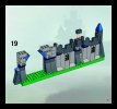 Notice / Instructions de Montage - LEGO - 8799 - Knights' Castle Wall: Page 21