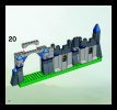 Notice / Instructions de Montage - LEGO - 8799 - Knights' Castle Wall: Page 22