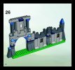 Notice / Instructions de Montage - LEGO - 8799 - Knights' Castle Wall: Page 28