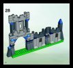 Notice / Instructions de Montage - LEGO - 8799 - Knights' Castle Wall: Page 30